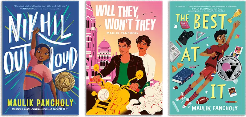 Maulik Pancholy Book Cover